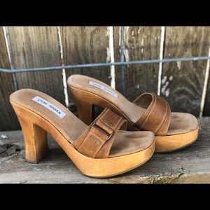 SM•Clog slip heels